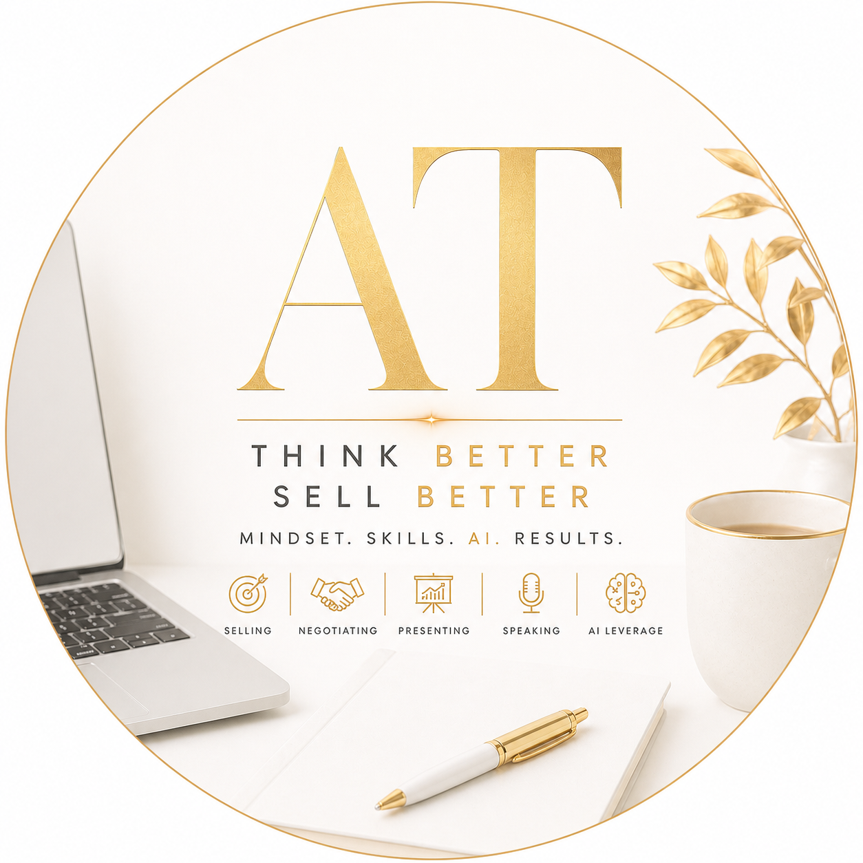 Alma T. monogram